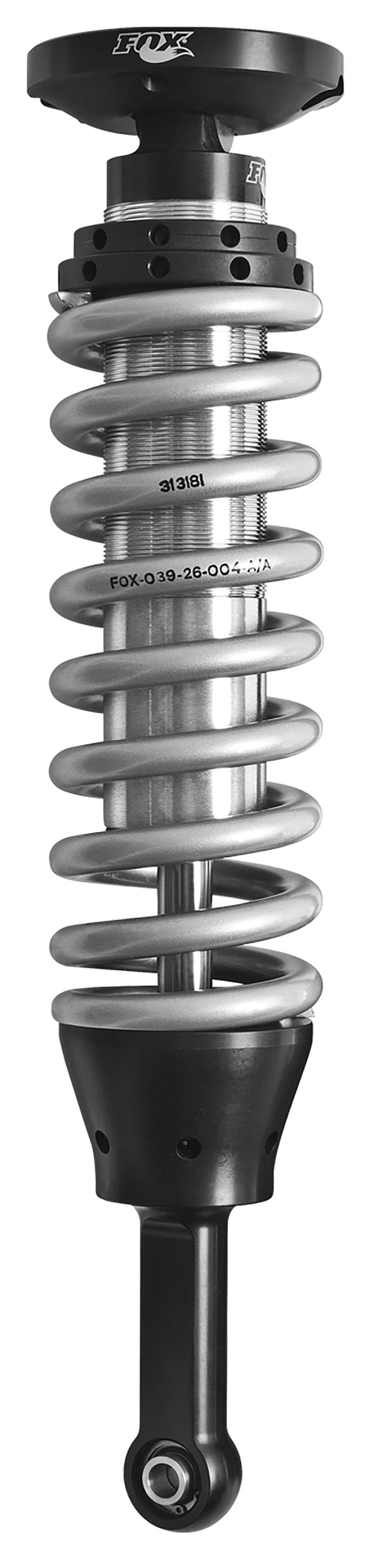 Fox 2005 Tacoma 2.5 Factory Series 4.94in. IFP Coilover Shock Set w/UCA - Black/Zinc - 883-02-025 for 2005-2023 Toyota Tacoma