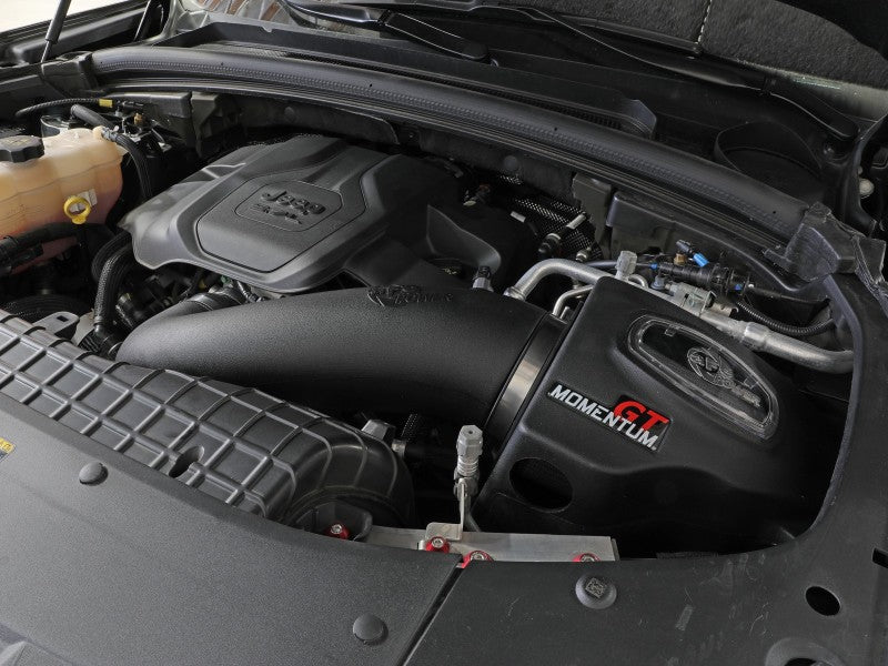 aFe 22-23 Jeep Grand Cherokee WL HEMI V8 5.7L Momentum GT Cold Air Intake System w/Pro Dry S Filter - 50-70093D