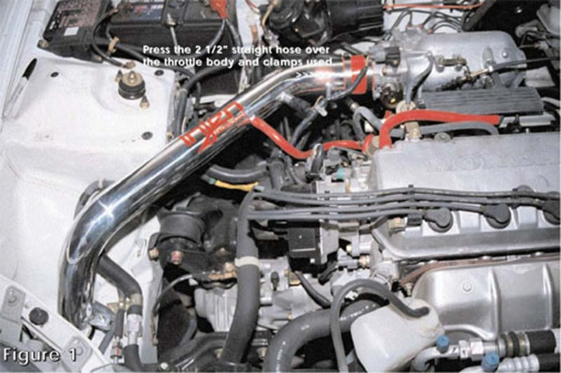 Injen 96-98 Civic Ex Hx EL (Canada) Black Cold Air Intake - RD1550BLK