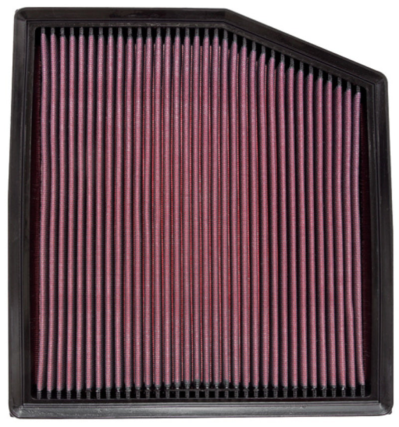 K&N 10-12 BMW 135i/335i/335i XDrive/X1 35i 3.0L L6 (E90) Replacement Air Filter - 33-2458