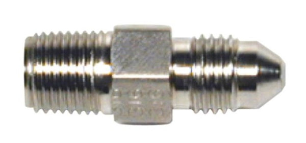 Wilwood Inlet Fitting - 1/8-27 NPT to -3 (Straight) - 220-6956 by Wilwood