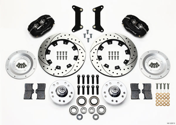 Wilwood Forged Dynalite Front Kit 12.19in Drilled 79-87 GM G Body - 140-12297-D for 1982-2002 Chevrolet S10