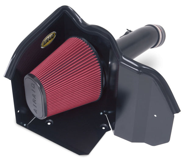 Airaid 07-14 Toyota Tundra/Sequoia 4.6L/5.7L V8 CAD Intake System w/ Tube (Dry / Red Media) - 511-213 for 2007-2021 Toyota Tu