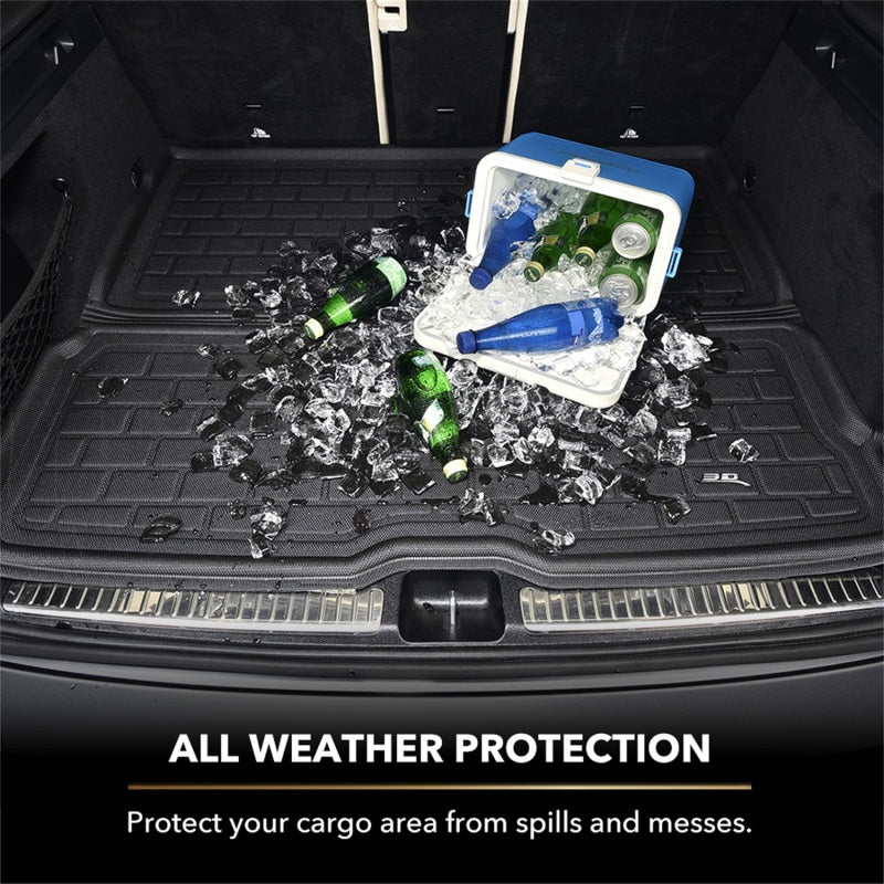 3D MAXpider 2015-2023 Ford Mustang Kagu Cargo Liner - Black - M1FR0861309