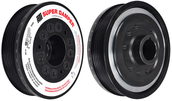 ATI Damper - 5.67in - Alum - 6 Grv - Honda F20 F22 - 7 Percent OD - Street - 3 Ring - 1Pc - ATI918464 for 2014-2021 BMW 2 Ser
