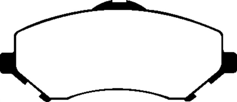 EBC 08-11 Chrysler Town & Country 3.3 Greenstuff Front Brake Pads - DP61798