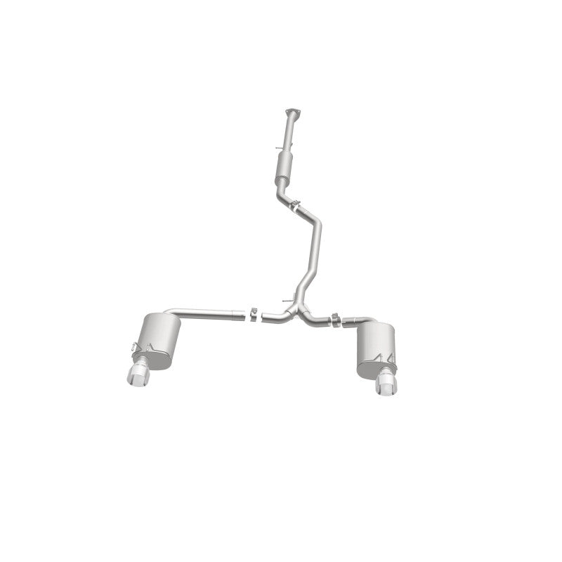 MagnaFlow Sys C/B 2015 Honda Accord 3.5L V6 2.5in SS Dual Split Rear Polished 4.5 Tip - 19181