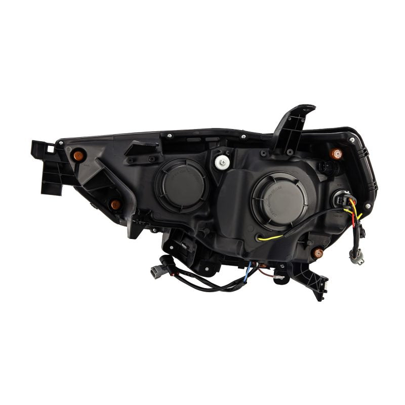 AlphaRex 14-22 Toyota 4Runner (2021 Req. Conv) NOVA LED Proj HL Blk w/Actv Light &amp; Seq. Sig + SB DRL - 880808
