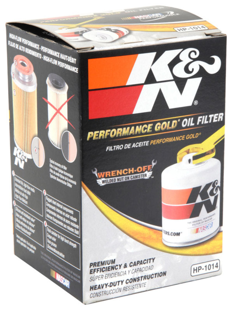 K&amp;N Oil Filter OIL FILTER; AUTOMOTIVE - HP-1014