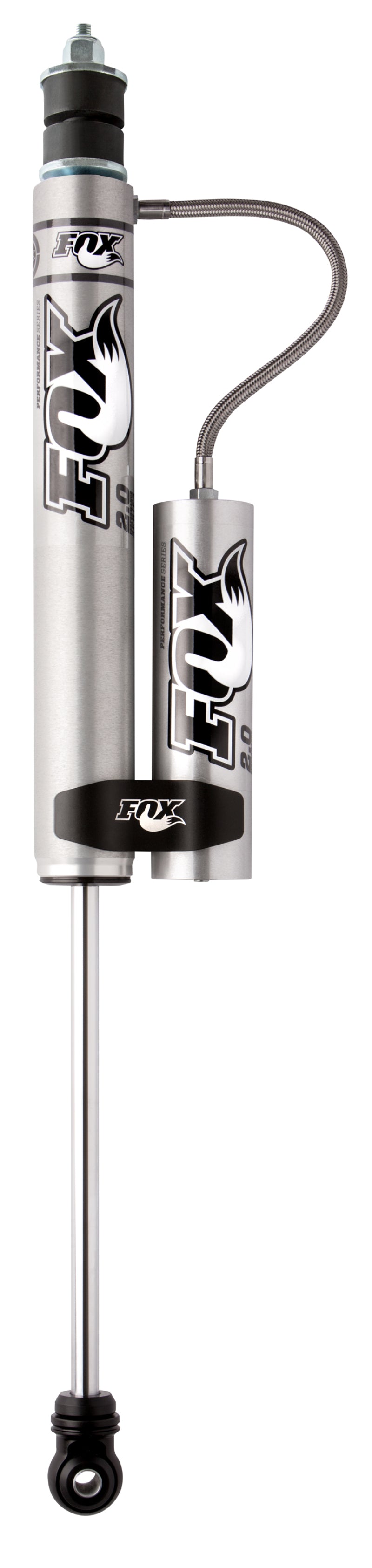 Fox 2.0 Performance Series 12.1in. Smooth Body Remote Res. Shock w/Stem Mount / Std Travel - Black - 985-24-058