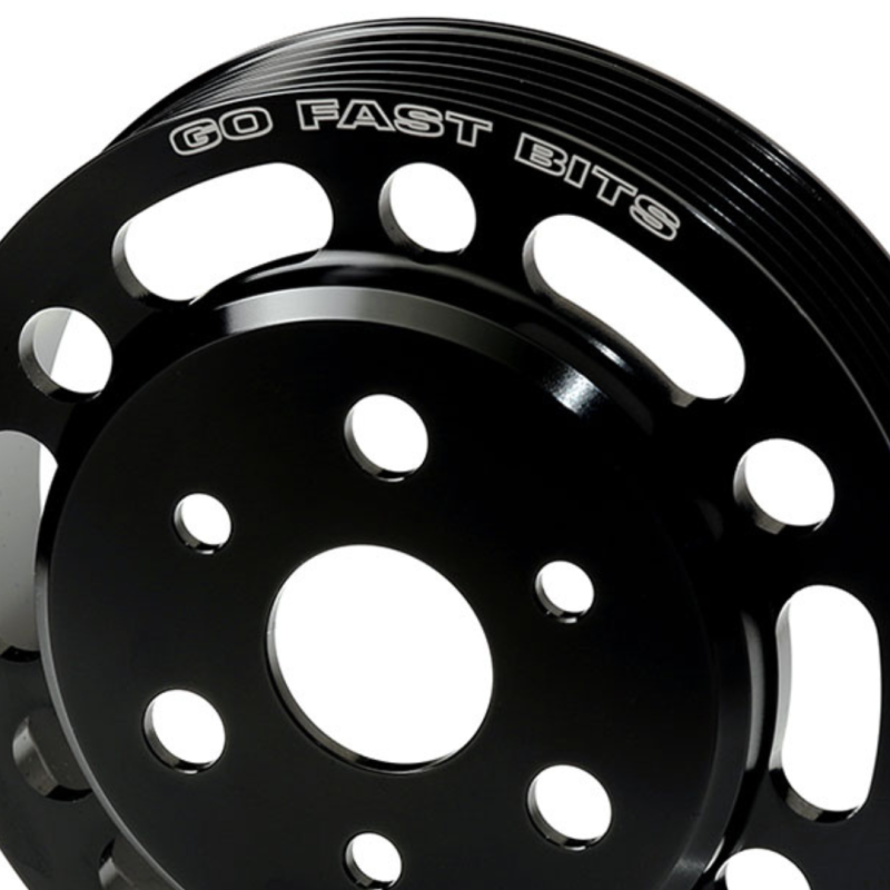 GFB 13+ Subaru BRZ / 13+ Scion FR-S Lightweight Aluminum Water Pump Pulley - 2223 for 2013-2020 Subaru BRZ - detail view