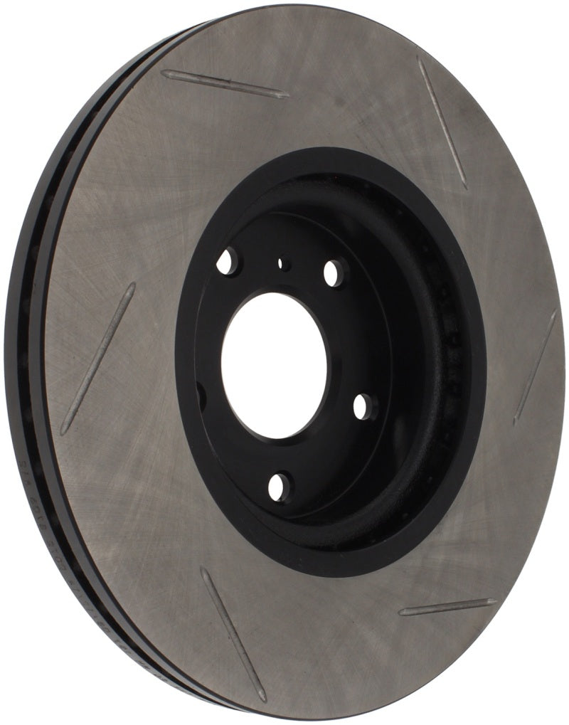StopTech Power Slot 06-07 350Z / 05-07 G35 / 06-07 G35X SportStop Slotted Front Right Rotor - 126.42080SR