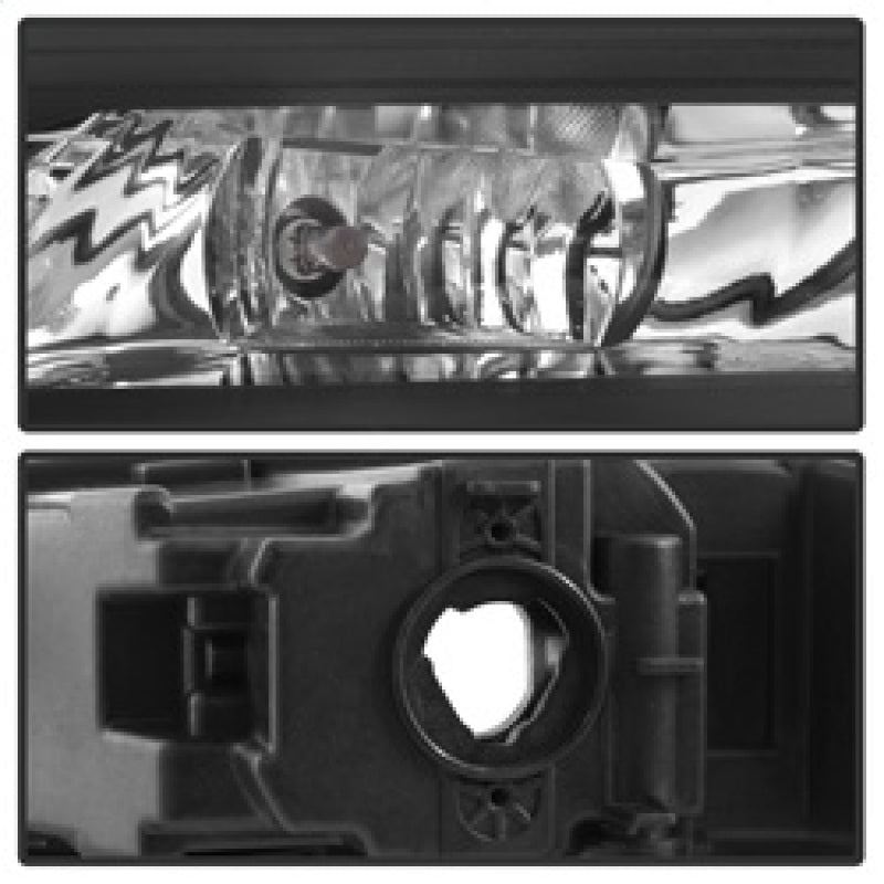 Spyder 17-18 Ford Fusion OEM Fog Lights w/ Switch &amp; Cover - Clear (FL-FFUS17-C) - 5085405