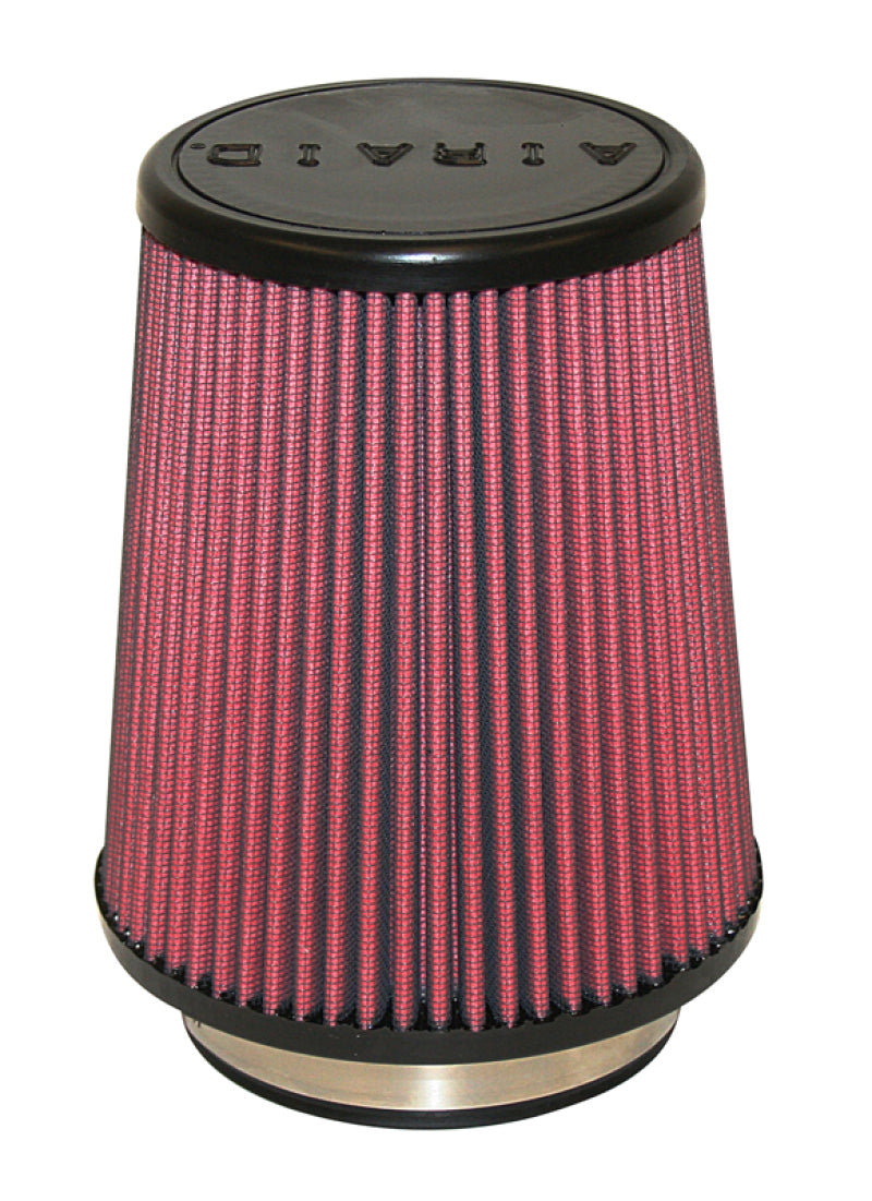 Airaid Universal Air Filter - Cone 4 x 7 x 4 5/8 x 7 w/ Short Flange - 700-458 by Airaid - front view