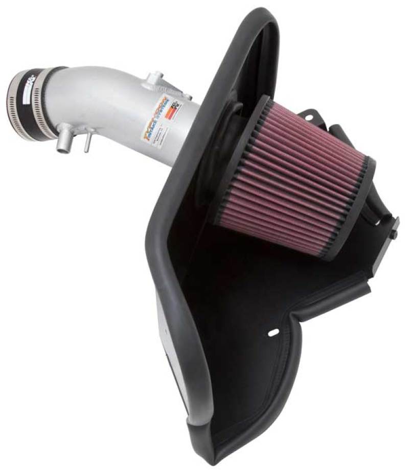 K&N 12 Toyota Camry 3.5L V6 Silver Short Ram Typhoon Intake - 69-8618TS