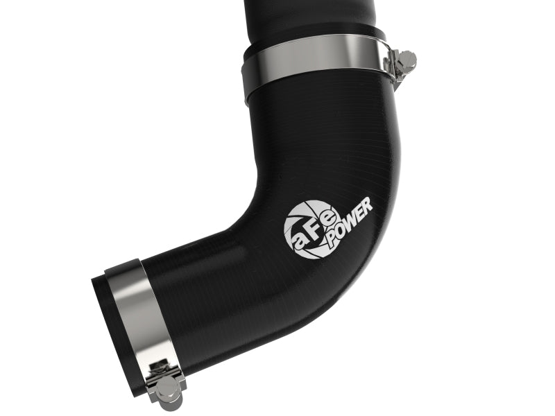 aFe 22+ Toyota Tundra V6-3.5L (tt) BladeRunner 2.5in Aluminum Hot Charge Pipe - Black - 46-20568-B