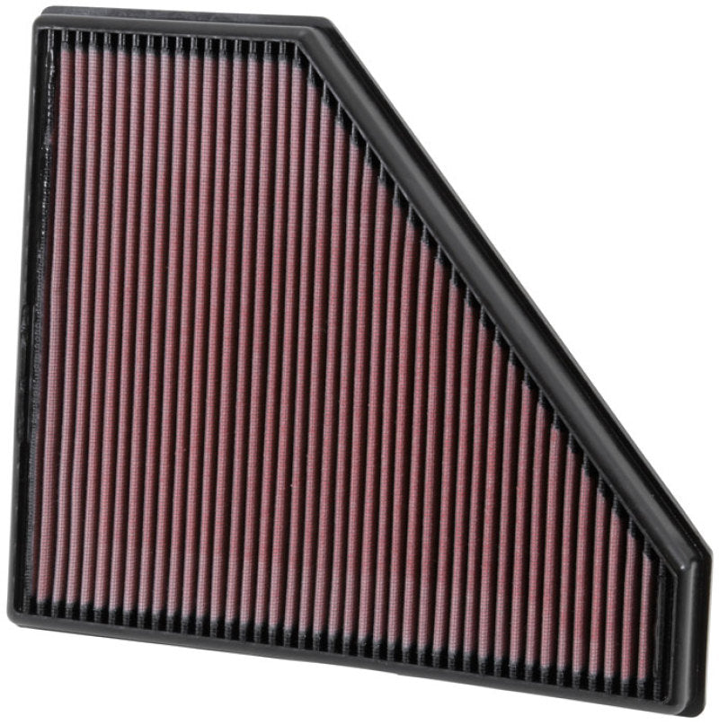 K&N Replacement Panel Air Filter 12.313in OS L x 10.313in OS W x 1.188in H for 13-14 Cadillac ATS - 33-2496 for 2016-2024 Che
