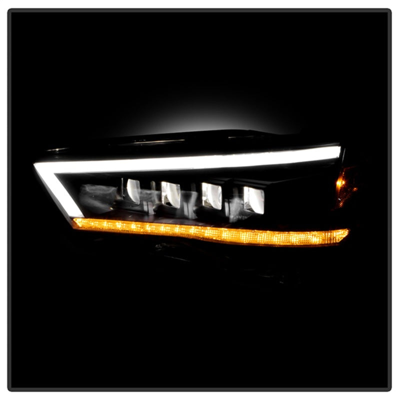 Spyder Apex 14-20 Toyota 4Runner High-Power LED Module Headlights - Black (PRO-YD-T4R14AP-SEQ-BK) - 5088697
