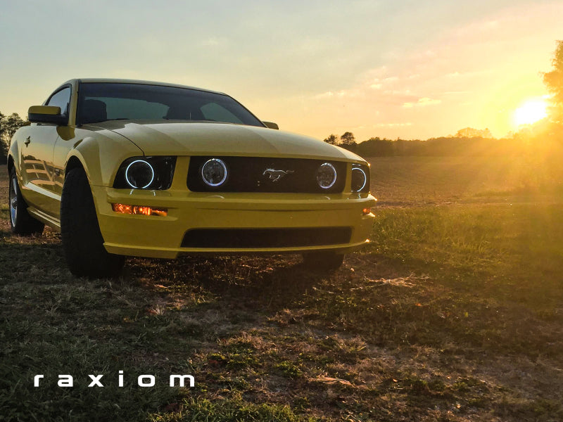 Raxiom 05-12 Ford Mustang GT LED Halo Fog Lights (Smoked) - 49134