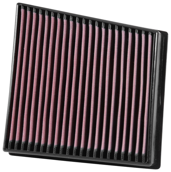 K&N 2017 Chevrolet Silverado 2500HD V8-6.6L DSL Replacement Drop In Air Filter - 33-5065 for 2017-2019 Chevrolet Silverado 25