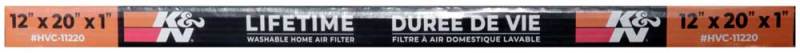 K&N HVAC Filter - 12 X 20 X 1 - HVC-11220