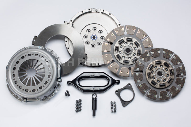 South Bend Clutch 94-03 Dodge 5.9L NV4500/99-00.5 NV5600(235hp)/ Street Dual Disc Clutch Kit - SDD3250-5 for 1994-2004 Dodge 