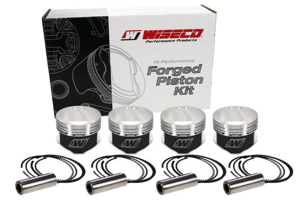 Wiseco Toyota 4EFTE 74.50mm Bore -2.5cc 1.1 Piston Kit - K687M745 by Wiseco - front view