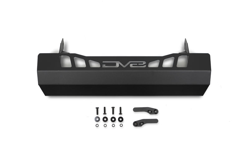 DV8 Offroad 18-23 Jeep Wrangler JL/JT Front Bumper Sway-Bar Disconnect Motor Skid Plate - SPJL-02