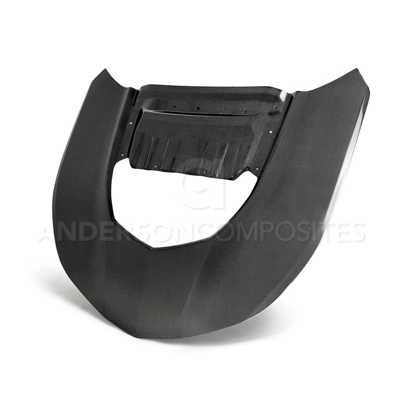 Anderson Composites 2017-2018 Chevrolet Camaro ZL1 1LE Type-OE Style Double Sided Carbon Fiber Hood - AC-HD17CHCAMZL-OE-DS