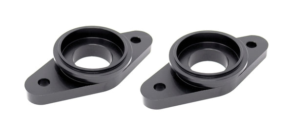 Torque Solution Billet Stock to Tial Blowoff Valve Adapter (Black): Nissan GTR R35 ALL - TS-GTR-TIAL-BK for 2009-2024 Nissan 