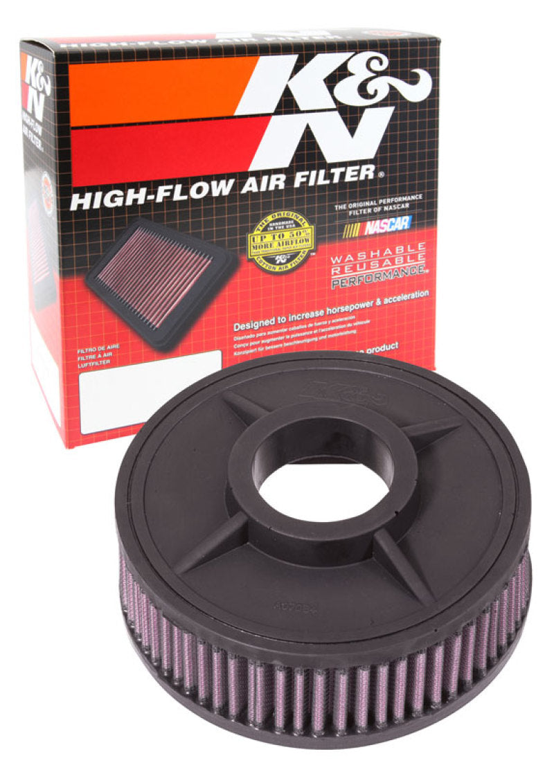 K&N 95-06 Kawasaki VN800 Vulcan Air Filter - KA-8095 for 1995-2005 Kawasaki VN800A Vulcan 800 - front view