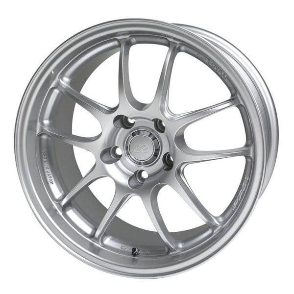 Enkei PF01 18x8.5 5x114.3 35mm Offset 75mm Bore Dia Silver Wheel - 460-885-6635SP by Enkei