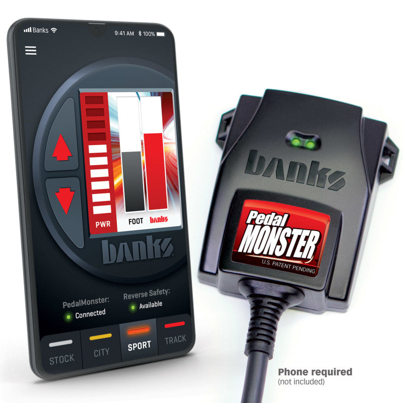 Banks Power Pedal Monster Kit (Stand-Alone) - Molex MX64 - 6 Way - Use w/Phone - 64345