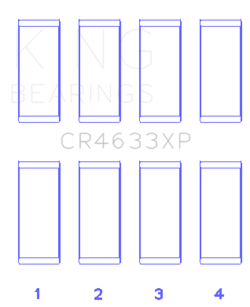 King Peugeot EP6DT / BMW N14B16C (Size STD) Rod Bearing Set - CR4633XP