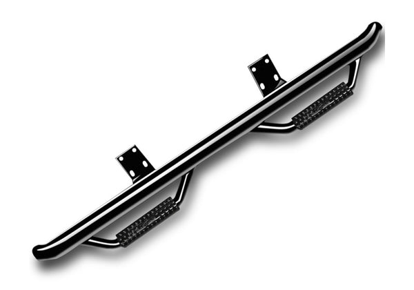 N-Fab Nerf Step 02-08 Dodge Ram 1500/2500/3500 Quad Cab 4 Door - Gloss Black - Cab Length - 3in - D0273QC for 2002-2008 Dodge