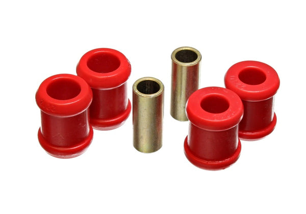 Energy Suspension 88-98 GM Silverado 1/2 Ton C-10/C1500 P/U 2WD Red Rear Shock Bushing Set - 9.8138R for 1988-2000 Chevrolet 