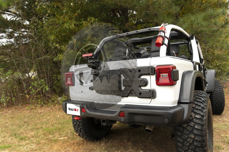 Rugged Ridge Spartacus HD Tire Carrier Wheel Mount 18-20 Jeep Wrangler JL - 11546.57