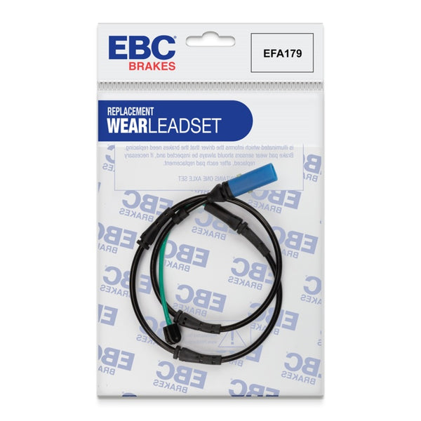 EBC 2018+ BMW M5 4.4TT (F90) Rear Wear Leads - EFA179 for 2015-2022 BMW 7 Series - front view