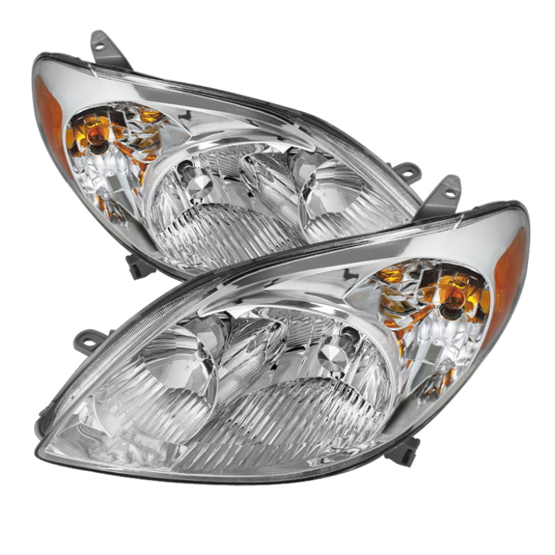 Xtune Toyota Matrix 03-08 Crystal Headlights Chrome HD-JH-TM03-AM-C - 9023729
