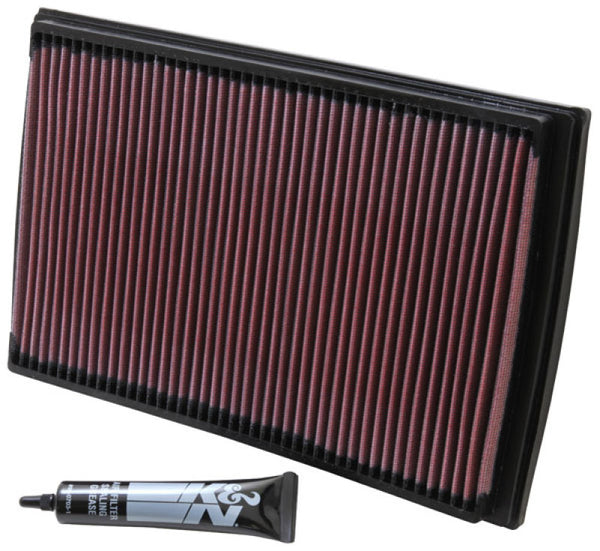 K&N Replacement Air Filter VOLVO S60/XC70 00-08, S80 05-06, V70 00-07 - 33-2176 for 2001-2009 Volvo S60 - front view