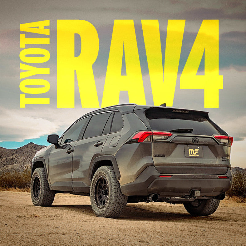 Magnaflow 19-21 Toyota RAV4 Street Series Cat-Back Performance Exhaust System- Dual Rear Exit- Black - 19500
