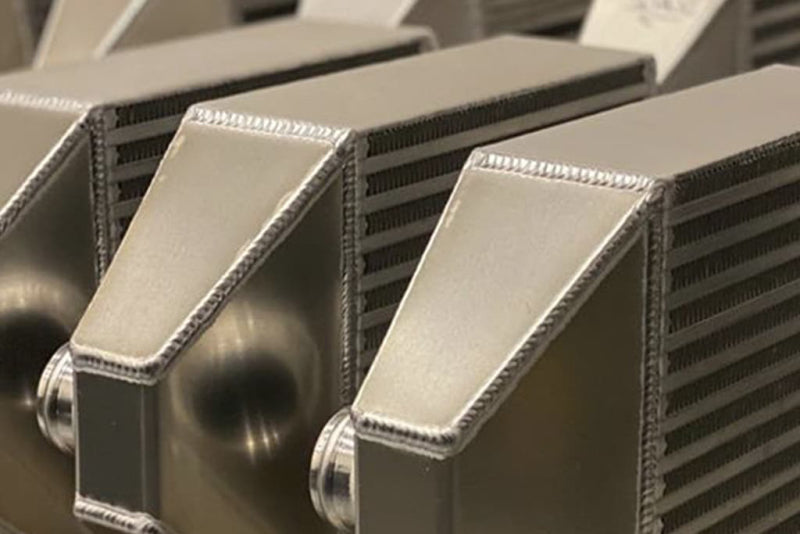 CSF High Performance Bar &amp; Plate Intercooler Core (Vertical Flow) - 27in L x 6in H x 4.5in W - 8054