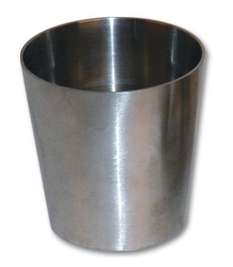 Vibrant 3.0in x 1.5in T304 Stainless Steel Straight Reducer - 6in Length - 2692