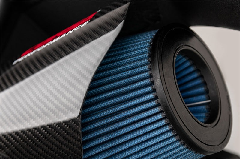 Corsa 19-21 Dodge Challenger SRT/Hellcat/Redeye/Demon Carbon Fiber Air Intake w/ MaxFlow 5 Oil Filt. - 44004