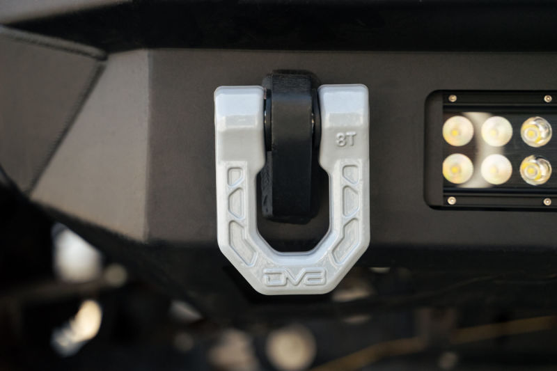 DV8 Offroad Elite Series D-Ring Shackles - Pair (Gray) - UNSK-01GR