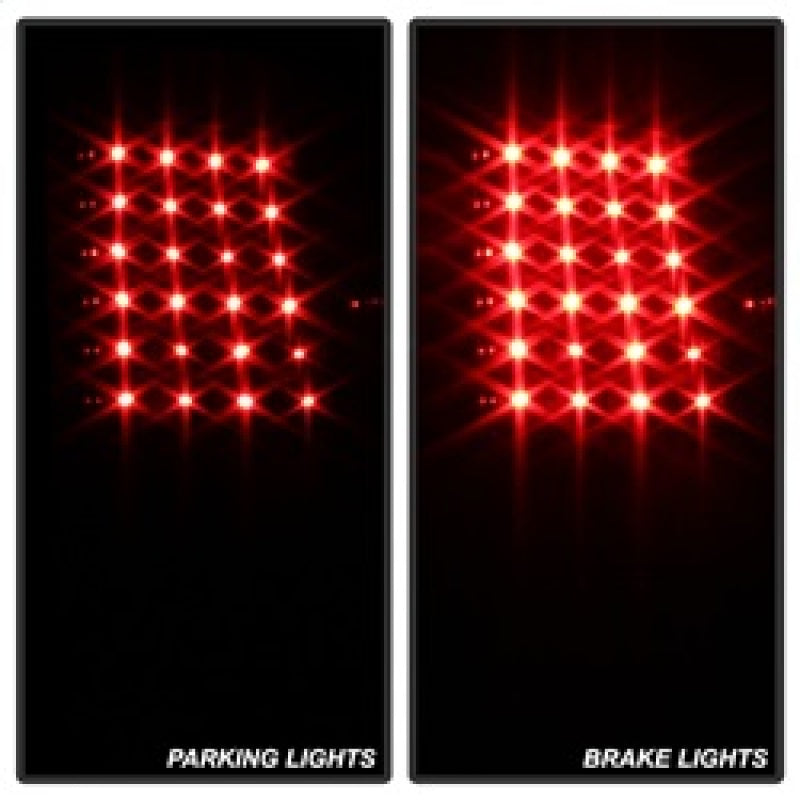 Xtune Toyota Tundra 07-13 LED Tail Lights Black ALT-ON-TTU07-LED-BK - 5013200