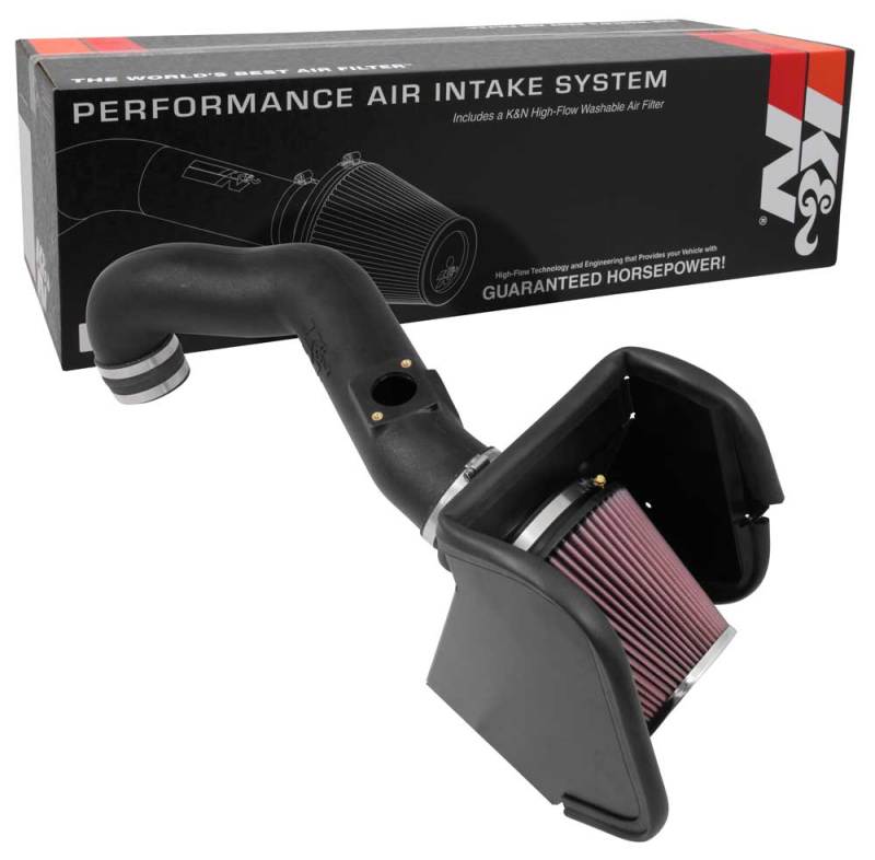 K&N 16-17 Nissan Titan XD V8-5.0L DSL 63 Series Aircharger Performance Intake - 63-6017