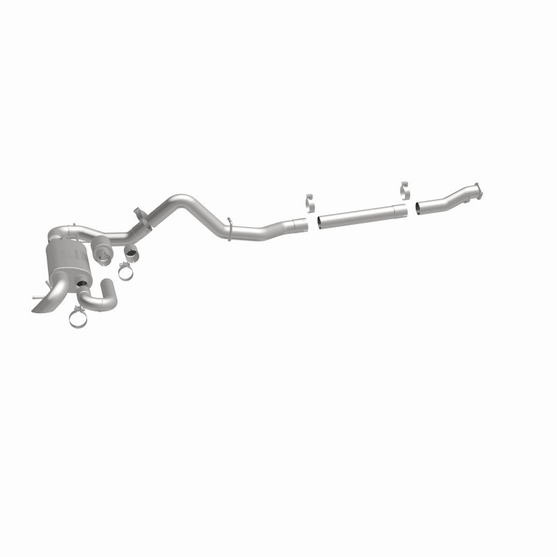 MagnaFlow 2021 Ford Bronco Overland Series Cat-Back Exhaust w/ Single Straight Driver Exit- No Tip - 19559