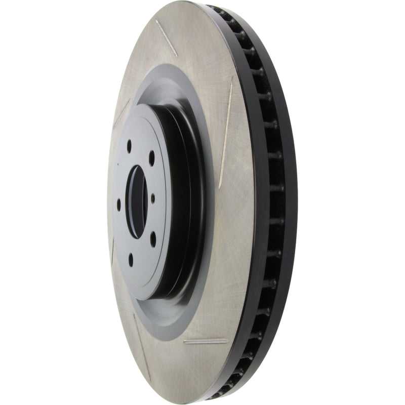 StopTech Power Slot Nissan 370z / Infiniti G37 SportStop Slotted Front Left Rotor - 126.42100SL