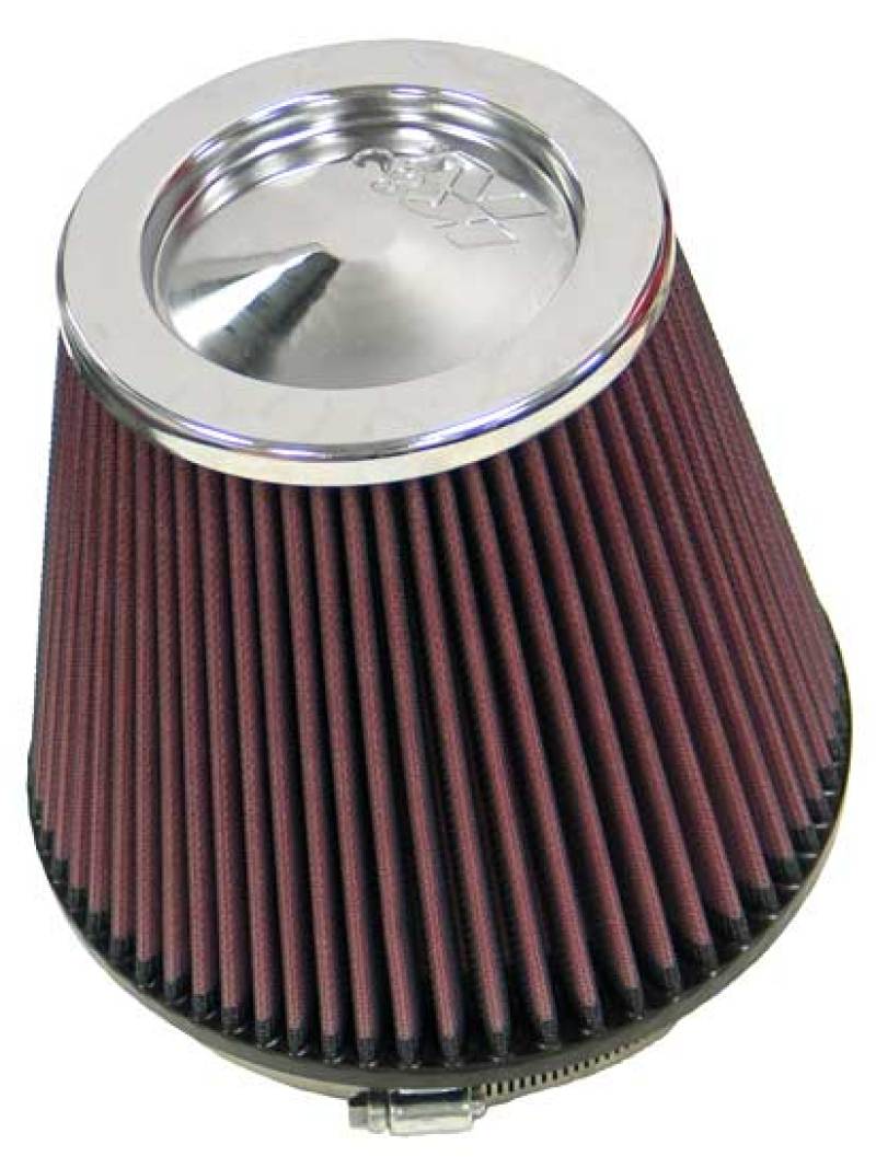 K&amp;N Round Tapered Universal Air Filter 6in Flange ID x 7.5in Base OD x 5in Top OD x 6.5in Height - RF-1042